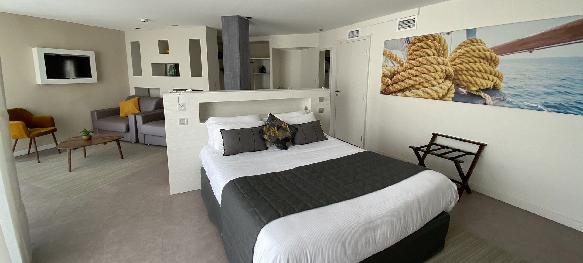 Suite Prestige de l'hôtel Europe dans l'Hérault